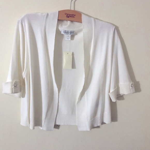 Christopher & Banks Sweaters - Christopher & Banks sleeve detail cardigan…